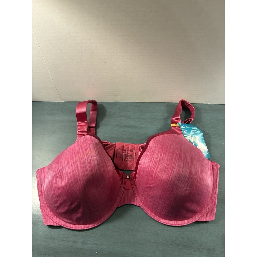 Vanity Fair Illumination Full Figure Underwire Bra 76338 Wild Berry 40DD NWT